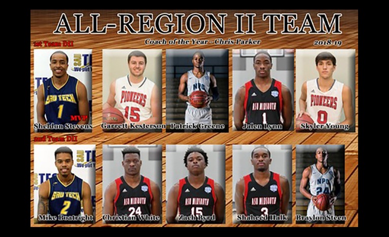 Four Greyhounds named to All-Region Team