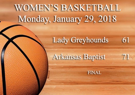 Lady Greyhounds Fall in Little Rock