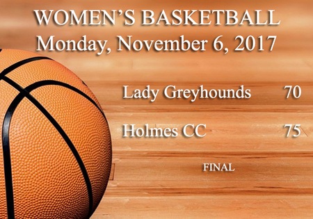 Lady Greyhounds Fall to Holmes CC